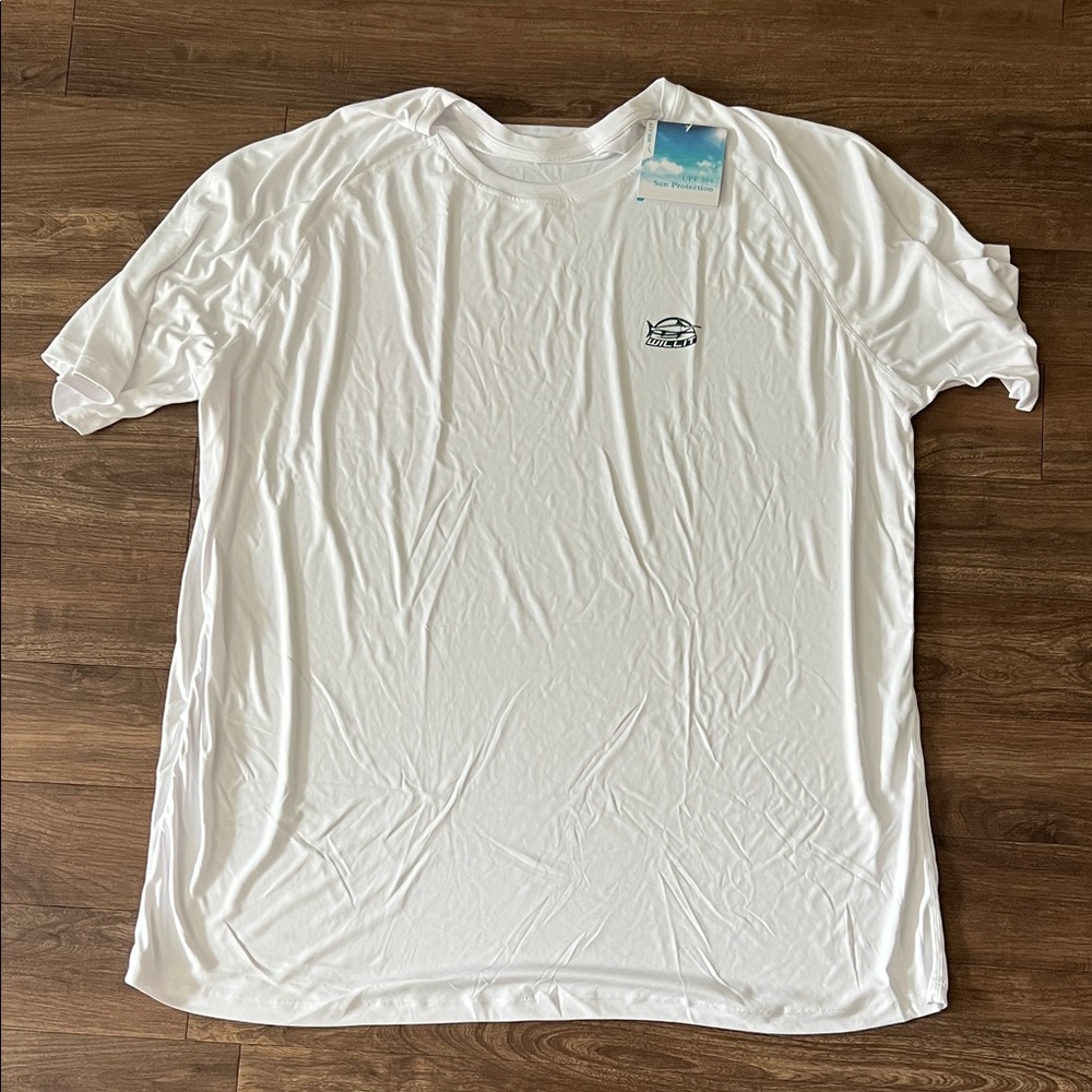 Performance Short-Sleeve Crew Shirt - White